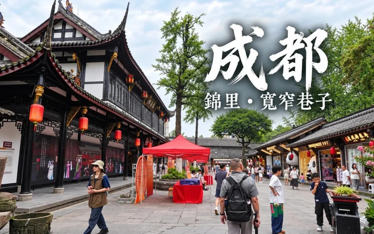 成都寬窄巷子・錦里老街散步日記|一天逛兩條老街,走馬看花後補上的故事