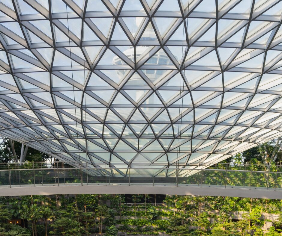 星耀樟宜 Rain Vortex（室內瀑布）