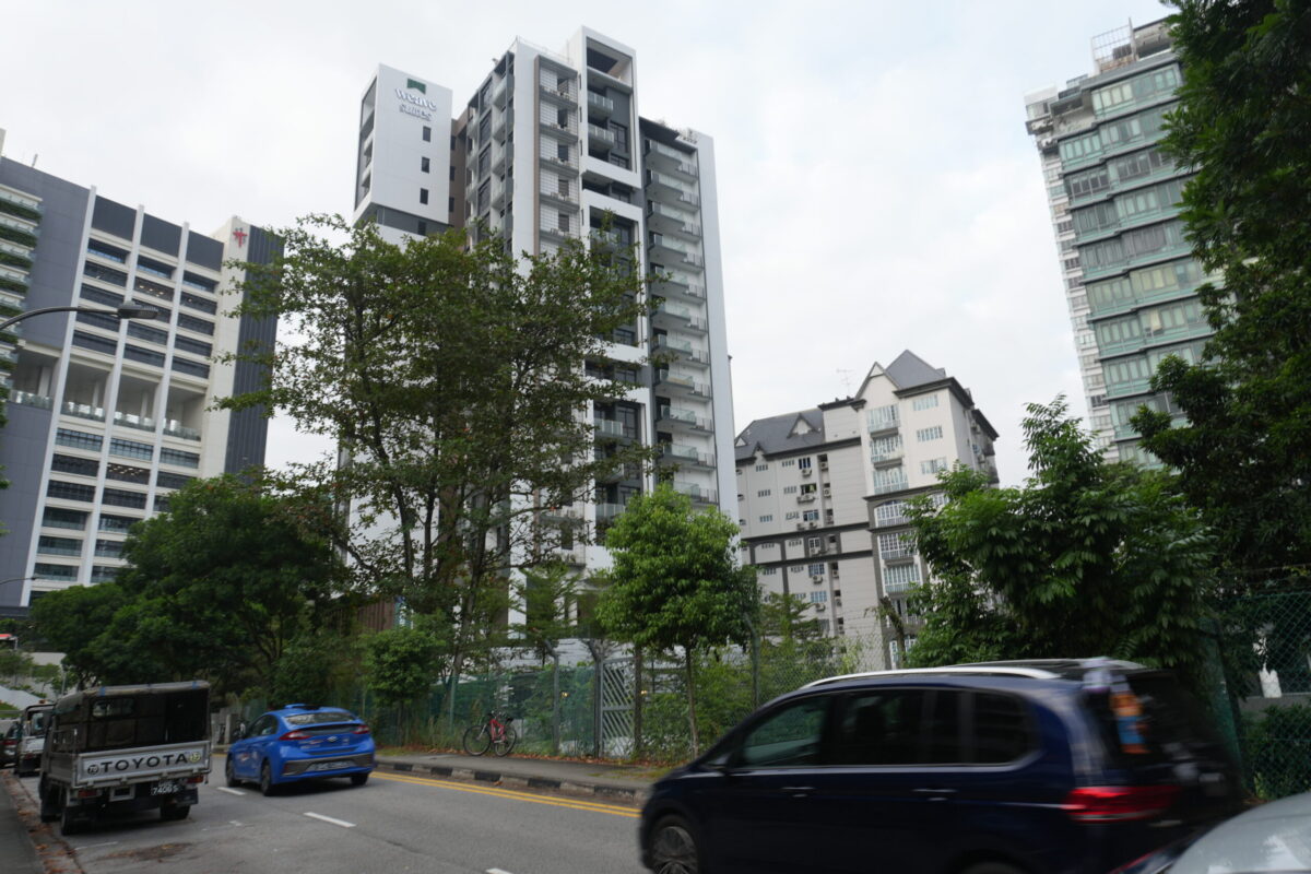 Balestier 一帶，可以看到不少住宅與公寓大樓