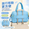 天空藍輕量雲朵旅行托特包｜Sky Blue Puffy Travel Tote Bag