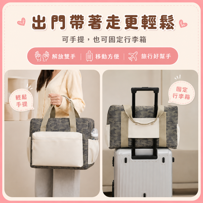 迷彩探索旅行袋｜Camo Expedition Duffle Bag